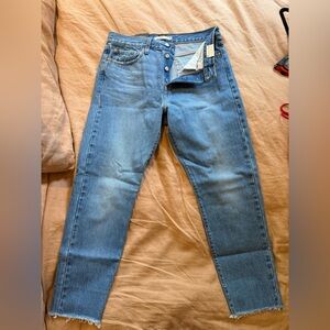 Levi's High Rise Blue Jeans